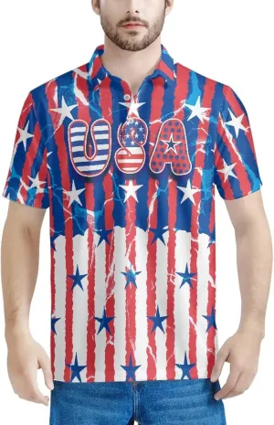 AFPANQZ Shirts for Mens Casual T-Shirts Graphic Short Sleeves Tees Button Up Casual Summer Slim Fit
