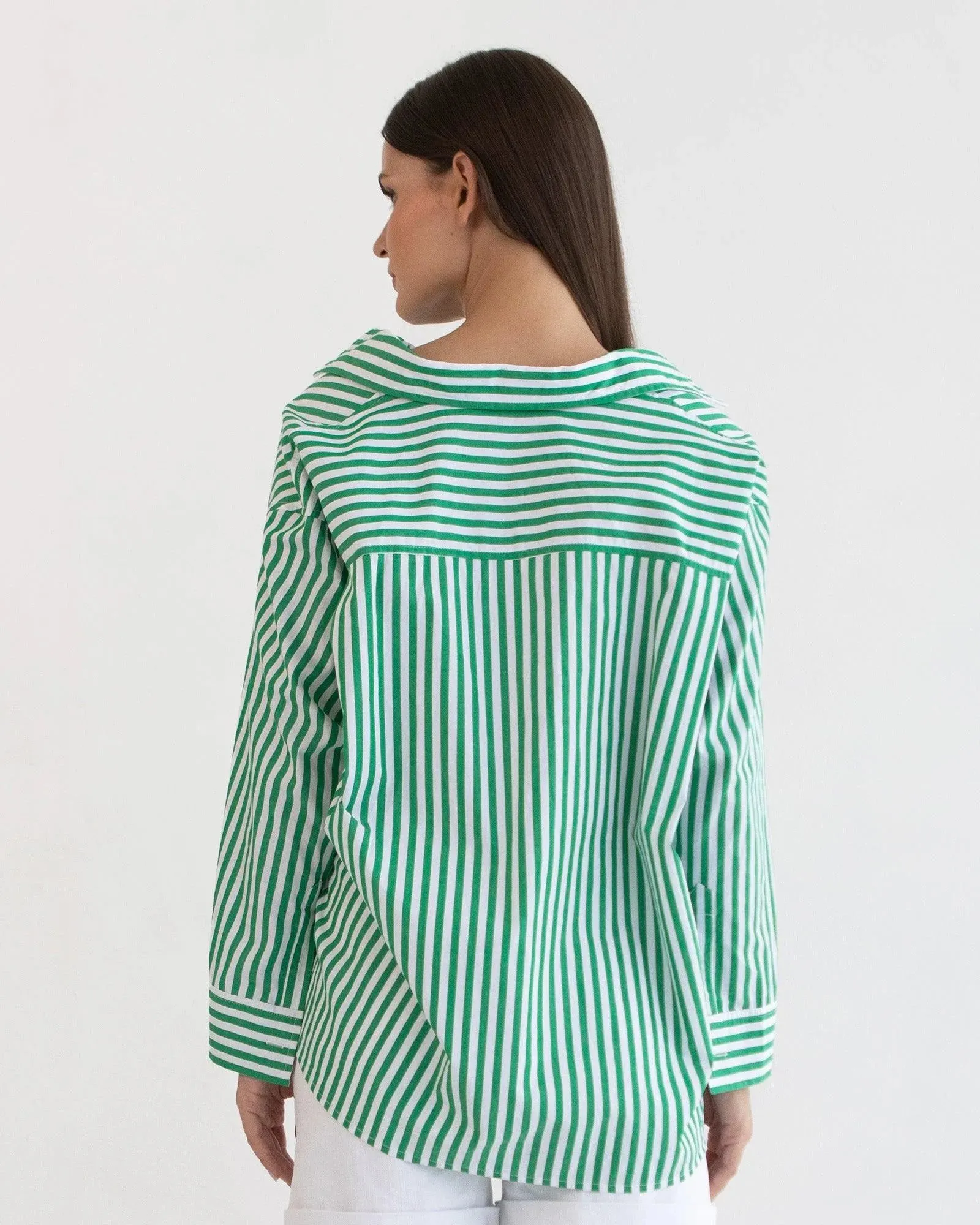 Alora Oversize Wrap Shirt