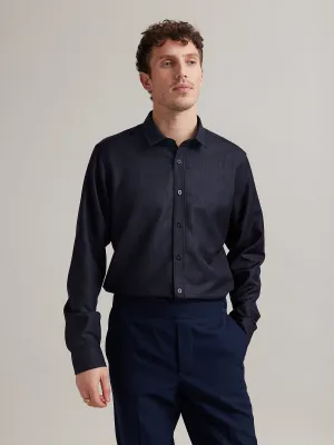 Arne merino denim shirt