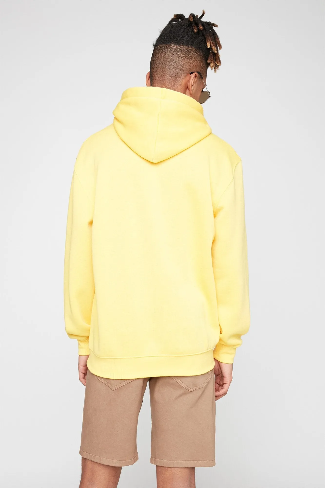 Basic Soft Drawstring Popover Hoodie