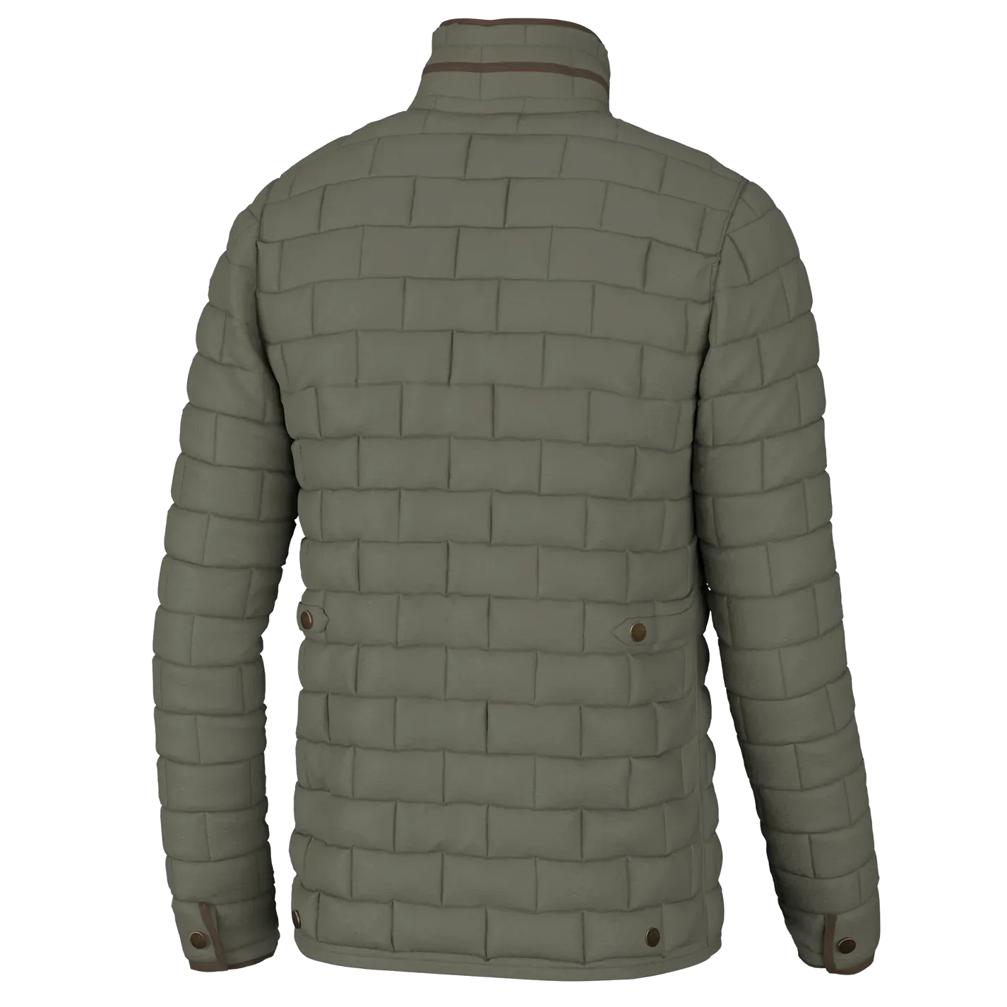 Brick Quilted Jacket