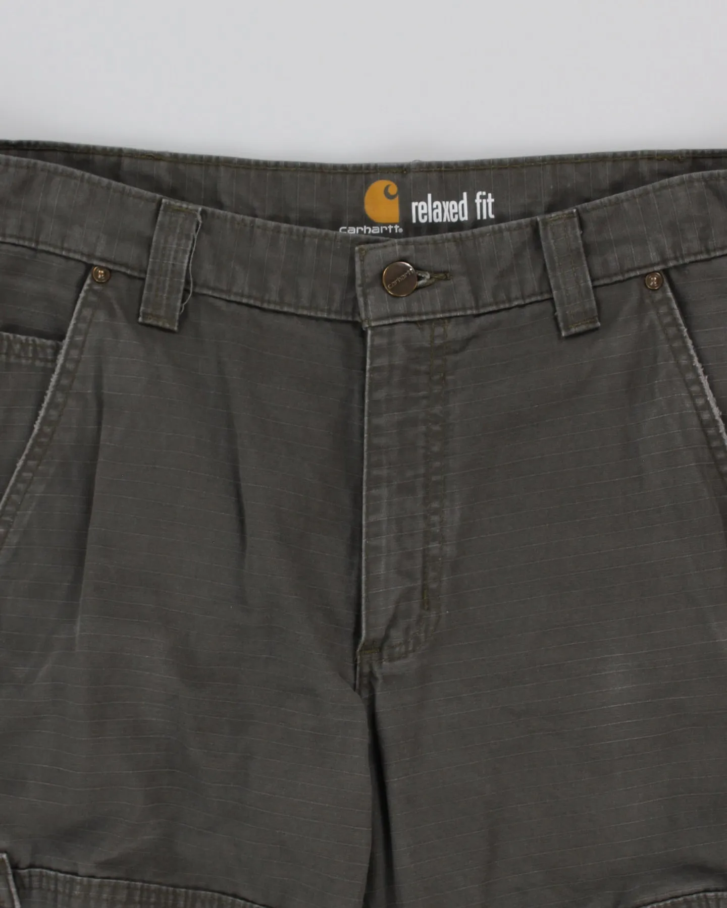 Carhartt Green Relaxed Fit Trousers - W34 L30