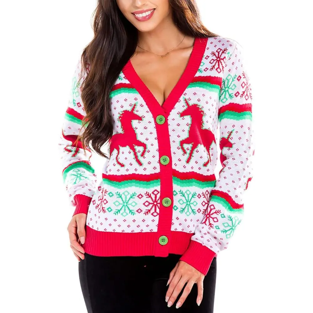 Christmas Sweaters With Holiday Animal And Fun Patterns