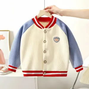 Contrast  Stylish Girls and Boys Buttoned Top