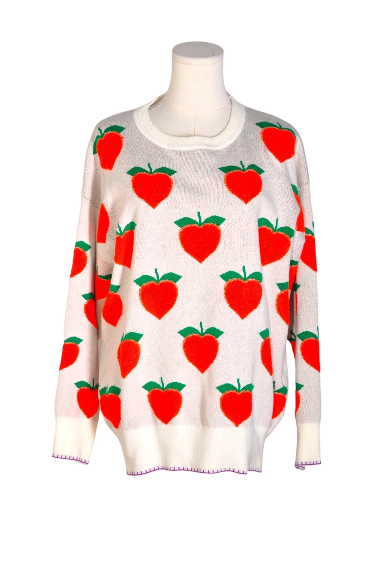 EVIA Women Sweaters Regular fit in Red - L