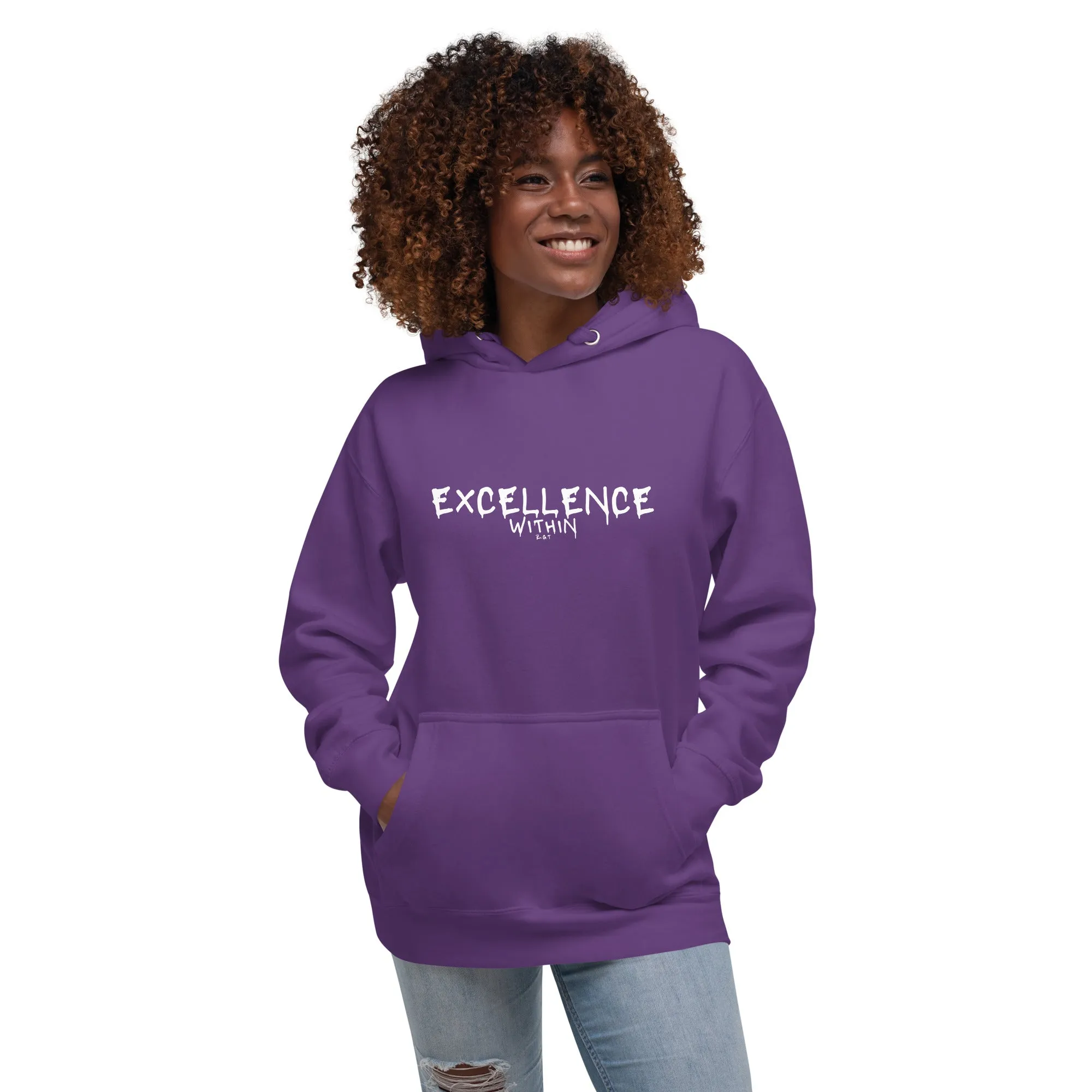 EXCELLENCE WITHIN: Unisex Hoodie