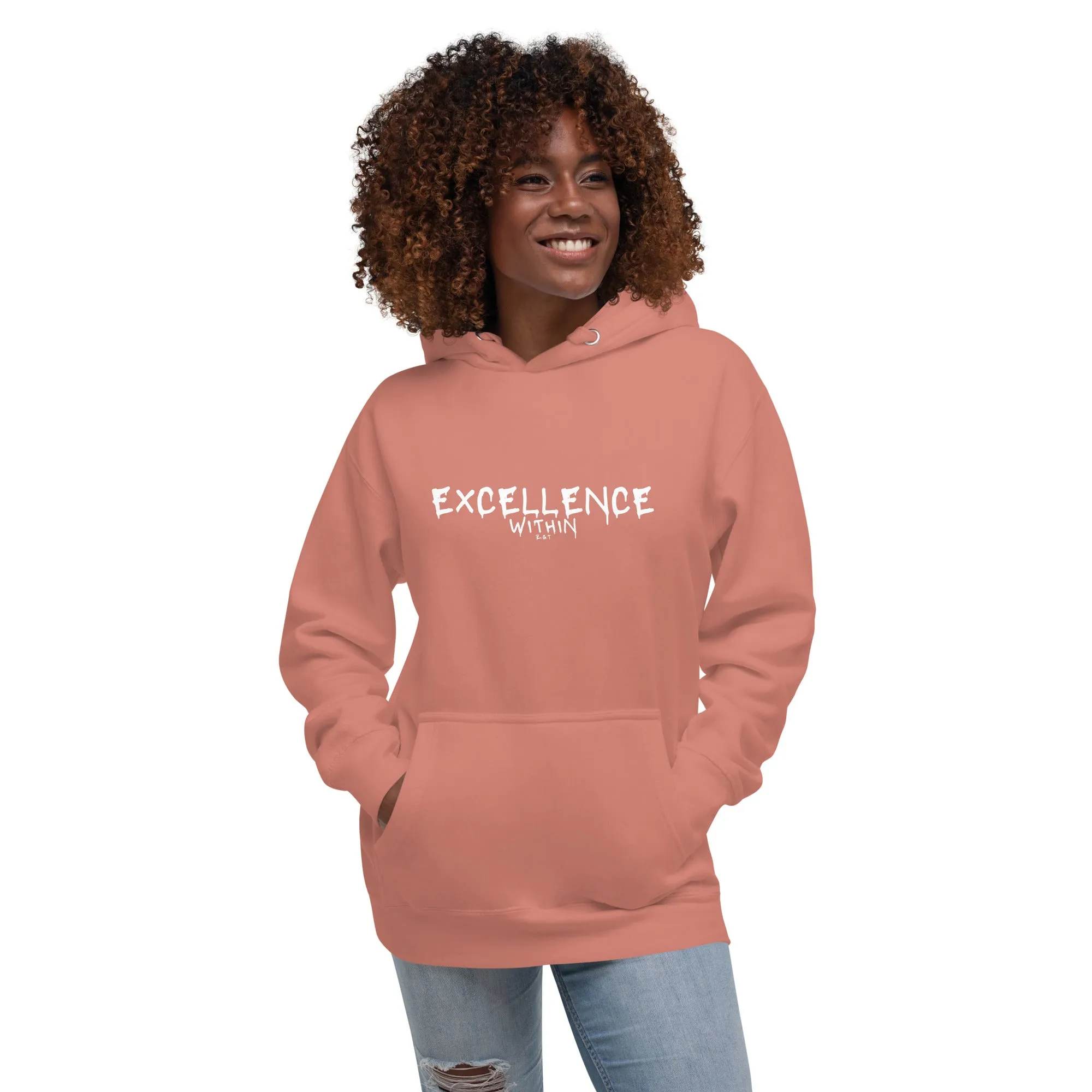 EXCELLENCE WITHIN: Unisex Hoodie