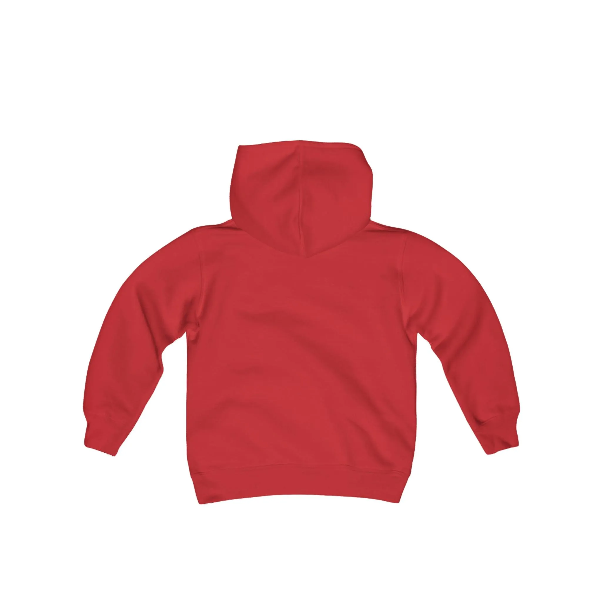 Flaming Love Hand Gesture Youth Heavy Blend Hooded Sweatshirt