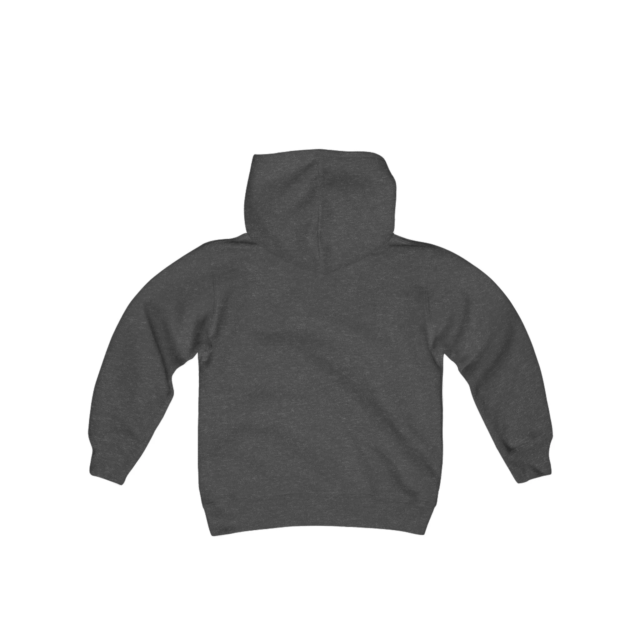 Flaming Love Hand Gesture Youth Heavy Blend Hooded Sweatshirt