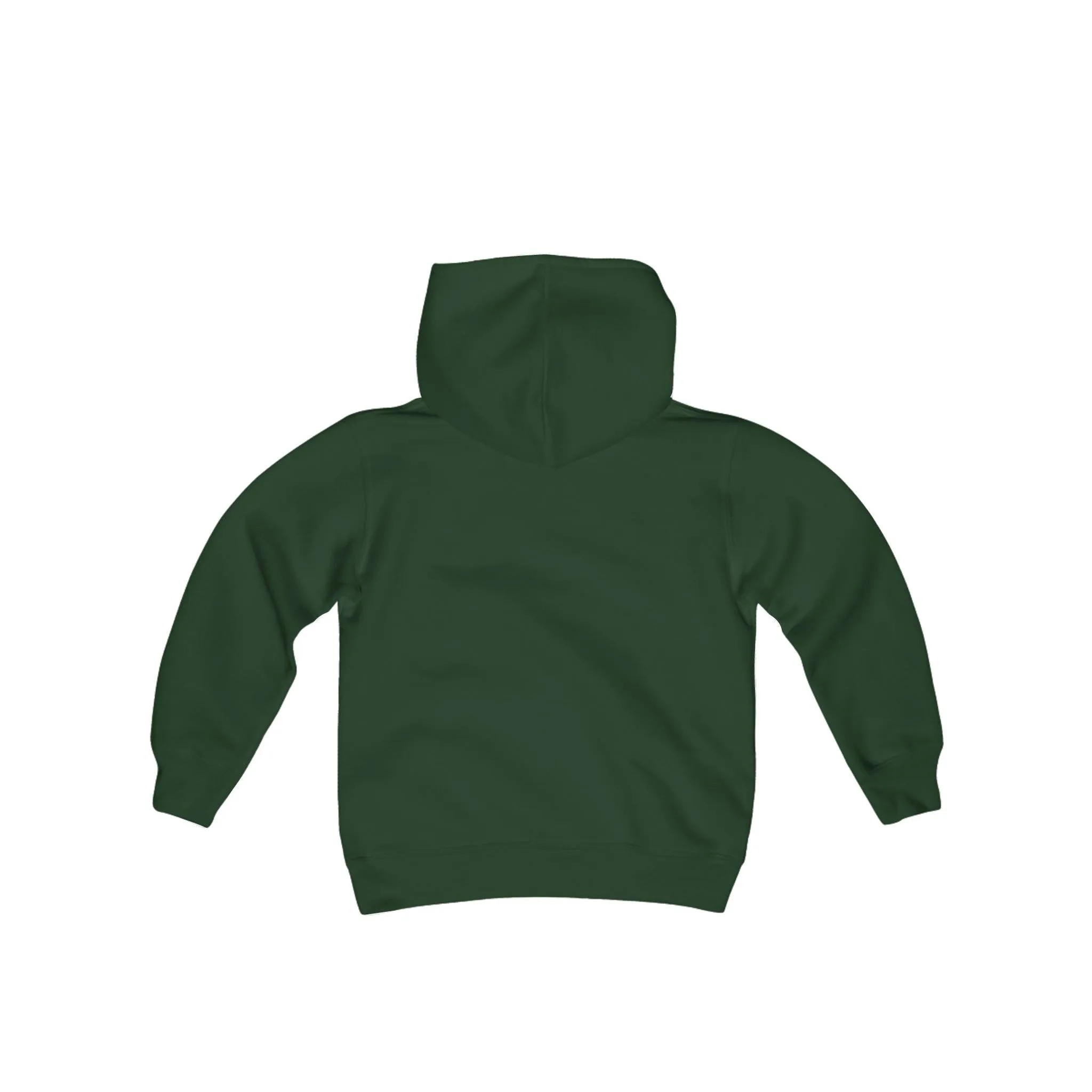 Flaming Love Hand Gesture Youth Heavy Blend Hooded Sweatshirt