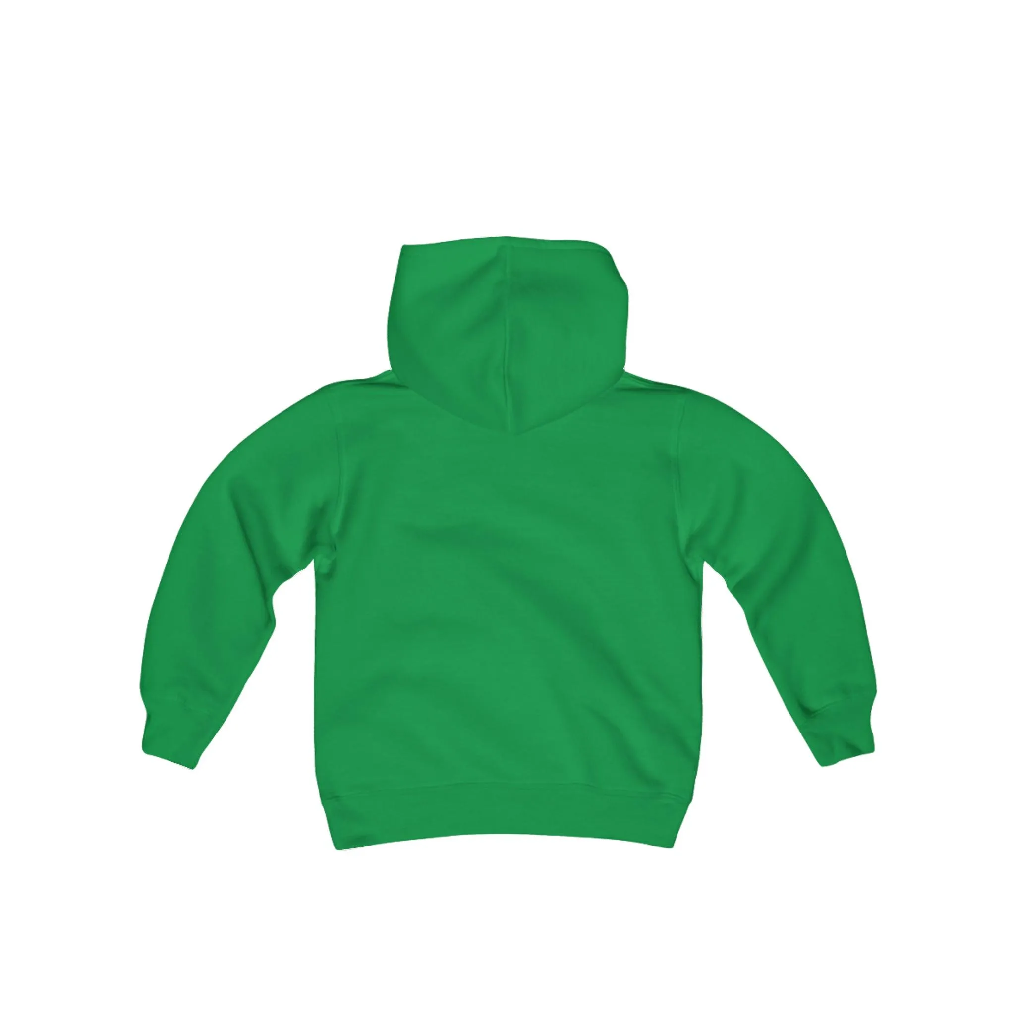 Flaming Love Hand Gesture Youth Heavy Blend Hooded Sweatshirt