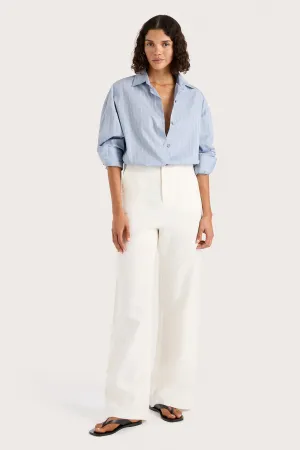 Freja Shirt Blue Pinstripe
