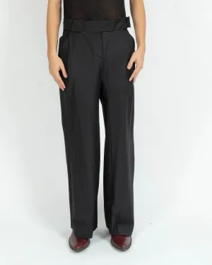 FW06 Belted Relaxed Viscose Trousers