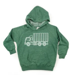 GARBAGE TRUCK - Minimalist Design - Child Hoodie