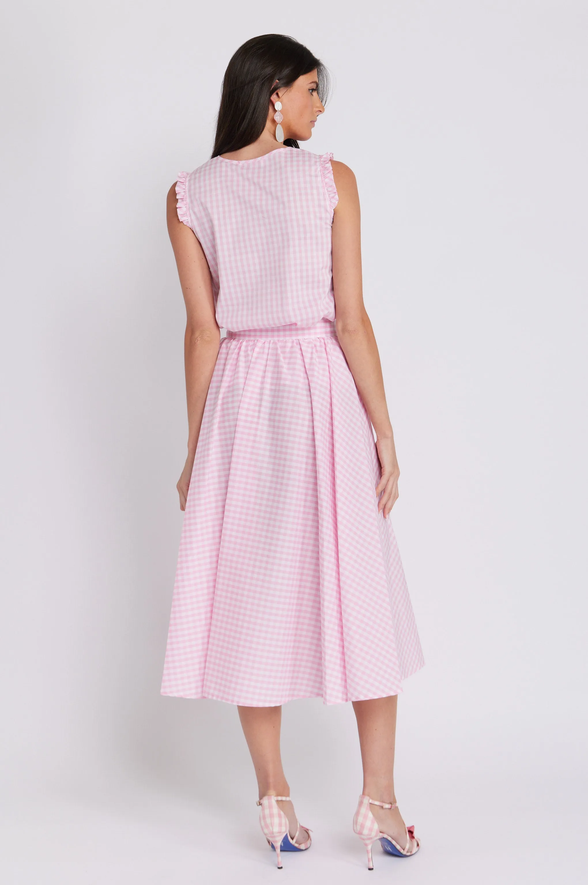 Gingham Giada Top