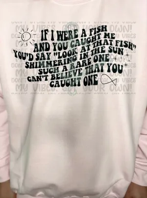 If I Were A Fish Top Design