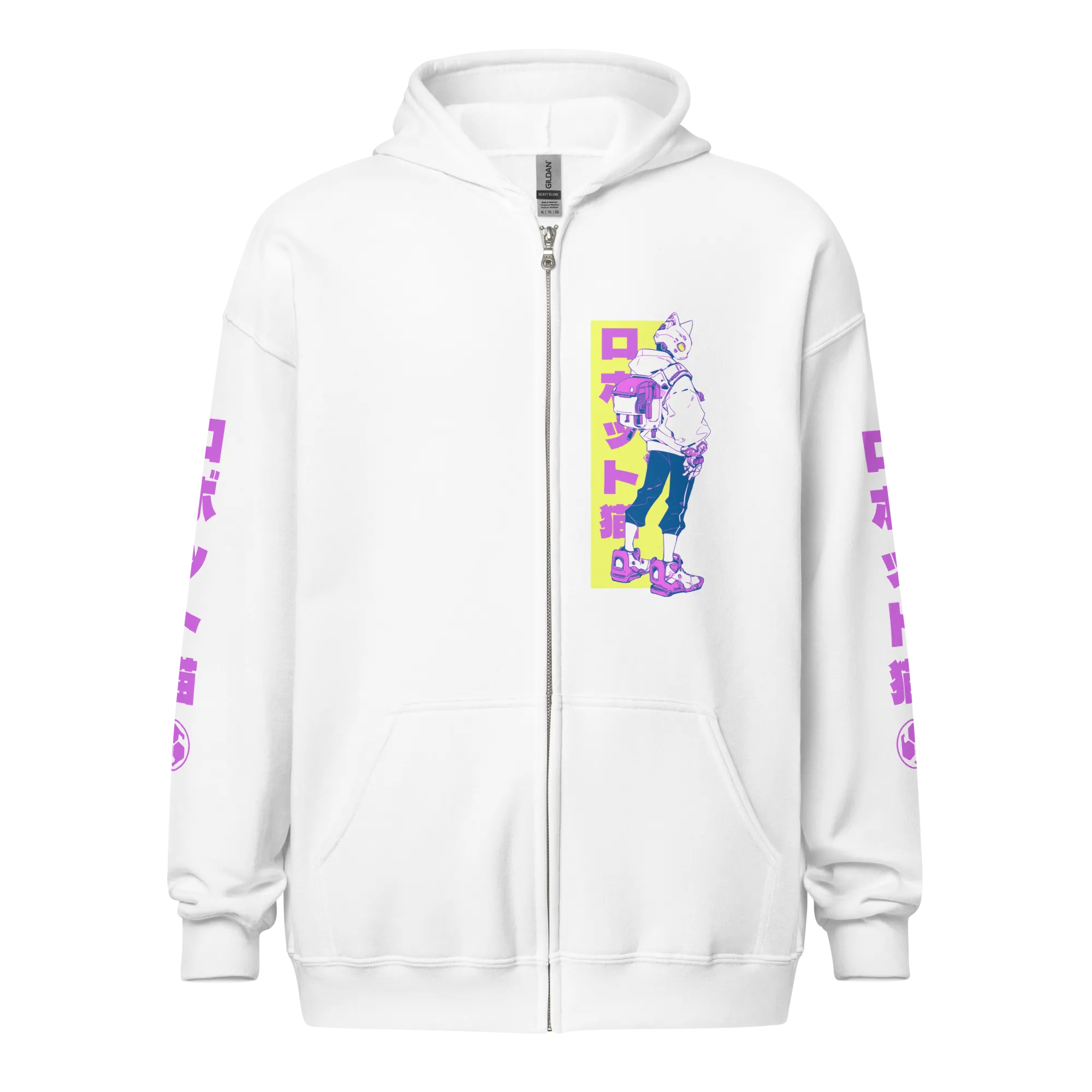JinRai New Gen Nekokid Zip Hoodie