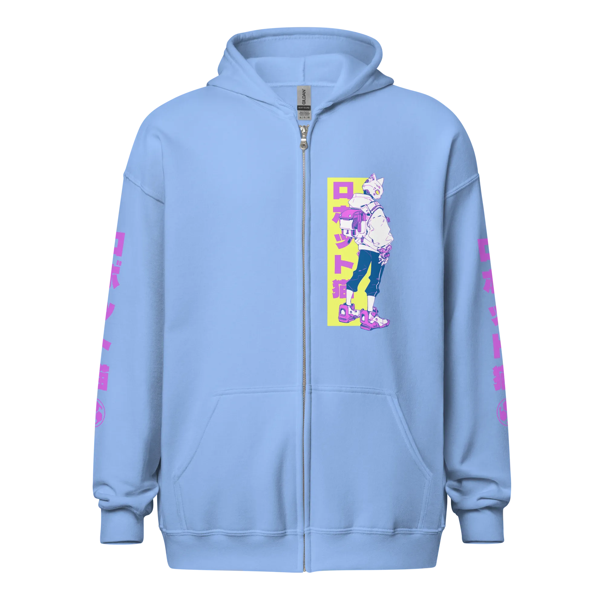 JinRai New Gen Nekokid Zip Hoodie