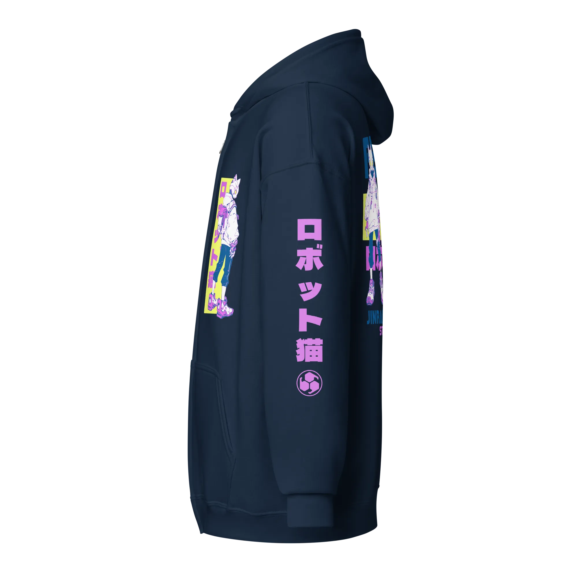 JinRai New Gen Nekokid Zip Hoodie