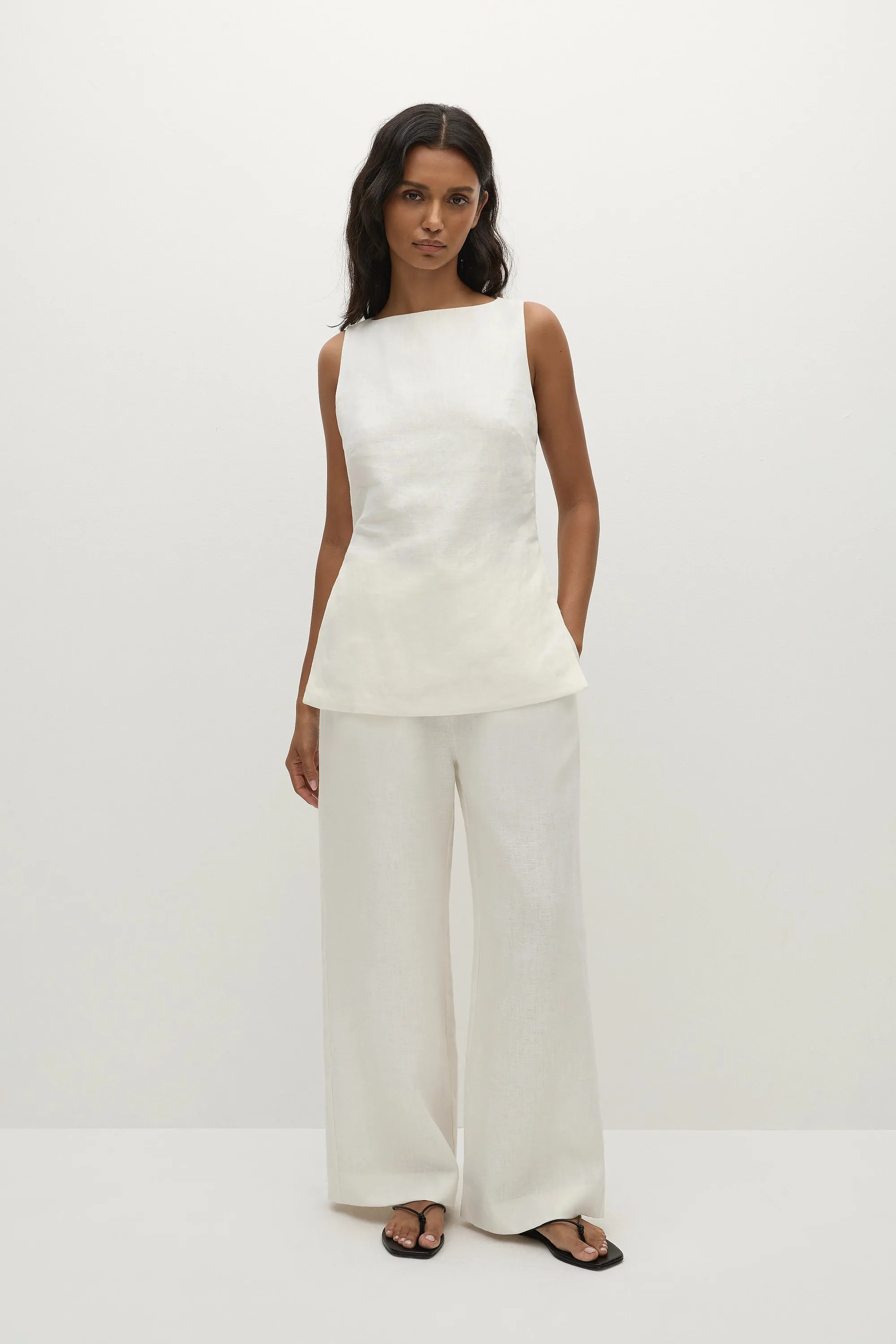 Joan Top White