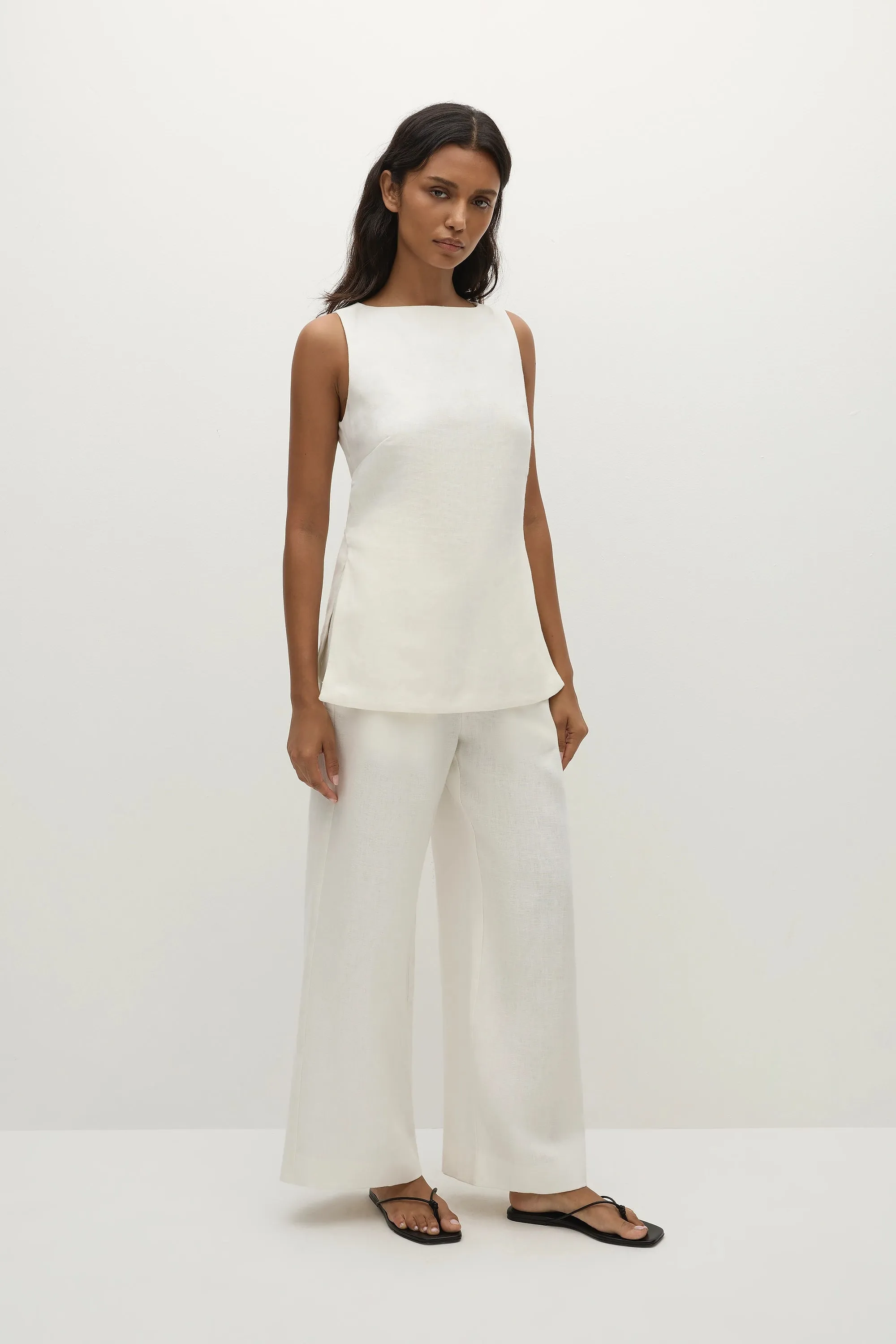 Joan Top White