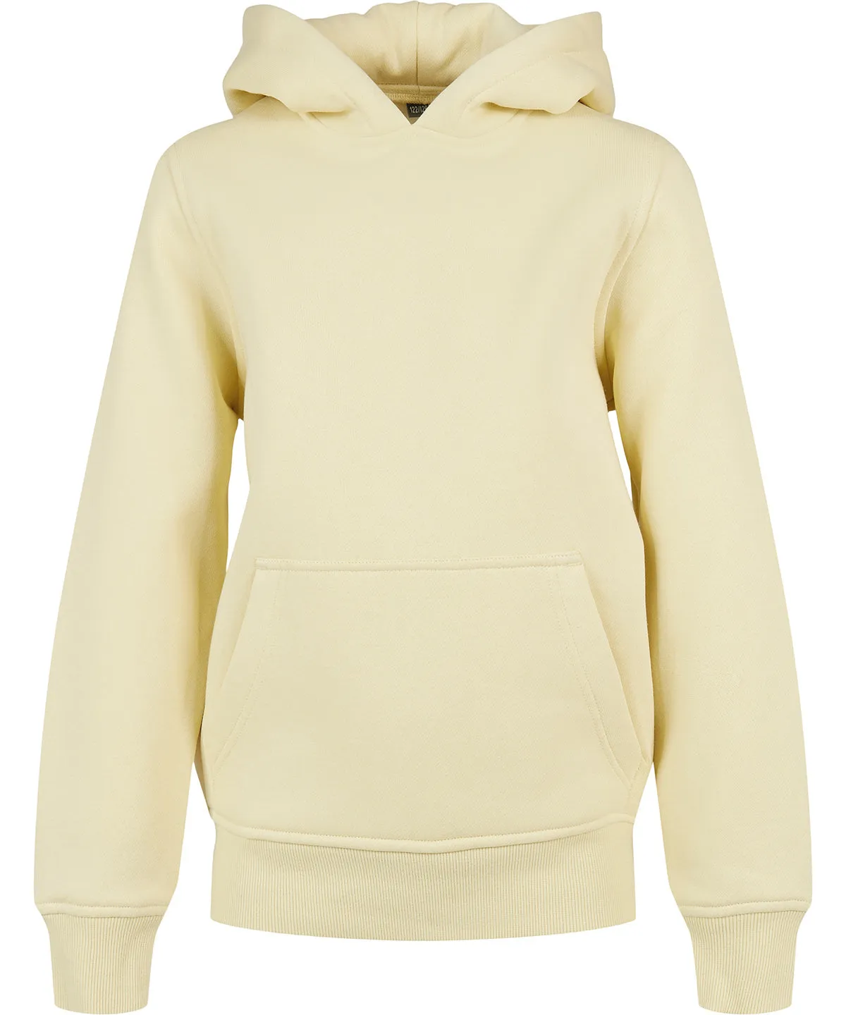 Kids basic hoodie | Soft Yellow