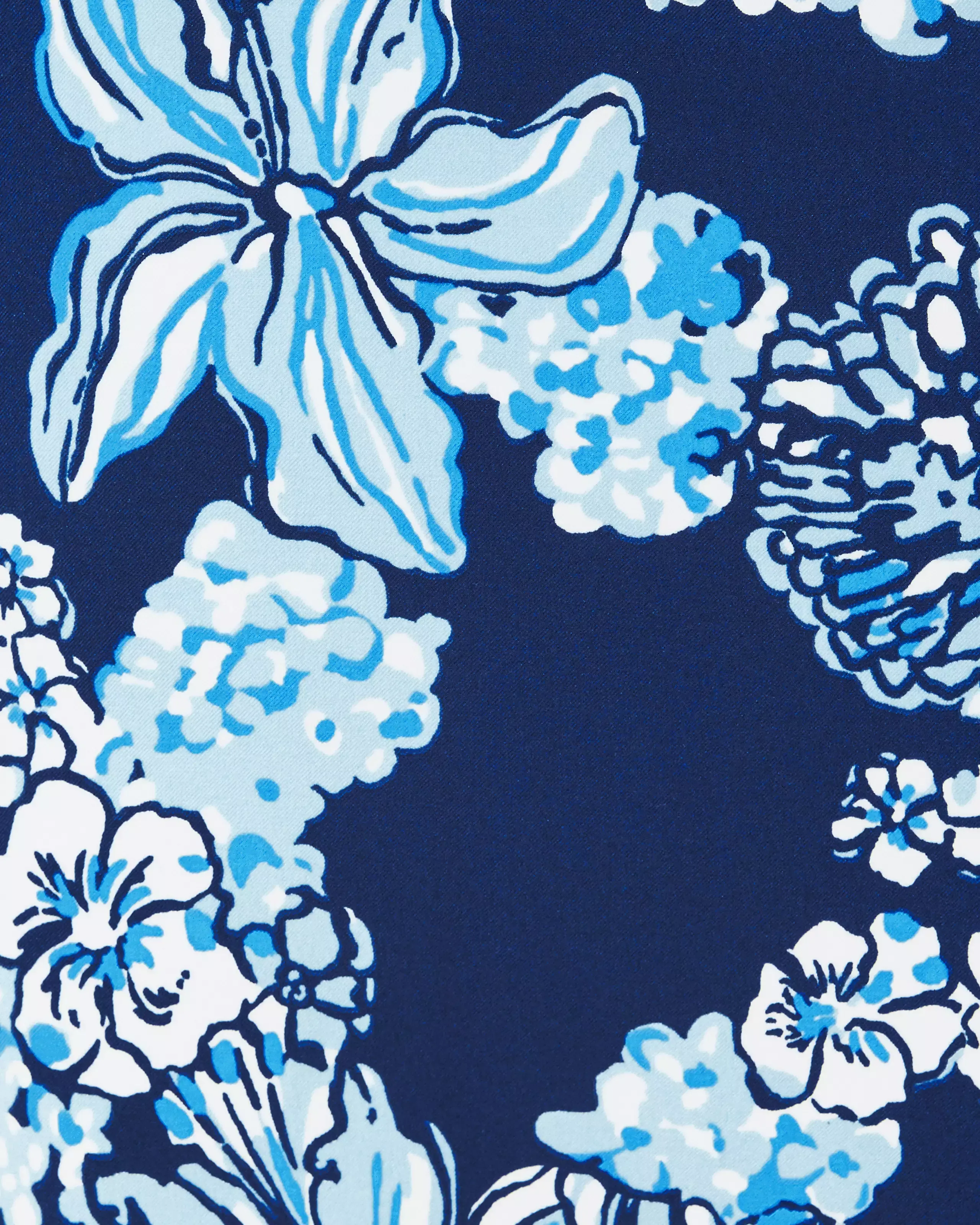 Lilly Pulitzer UPF 50  Luxletic Monica Skort Low Tide Navy Bouquet All Day Golf