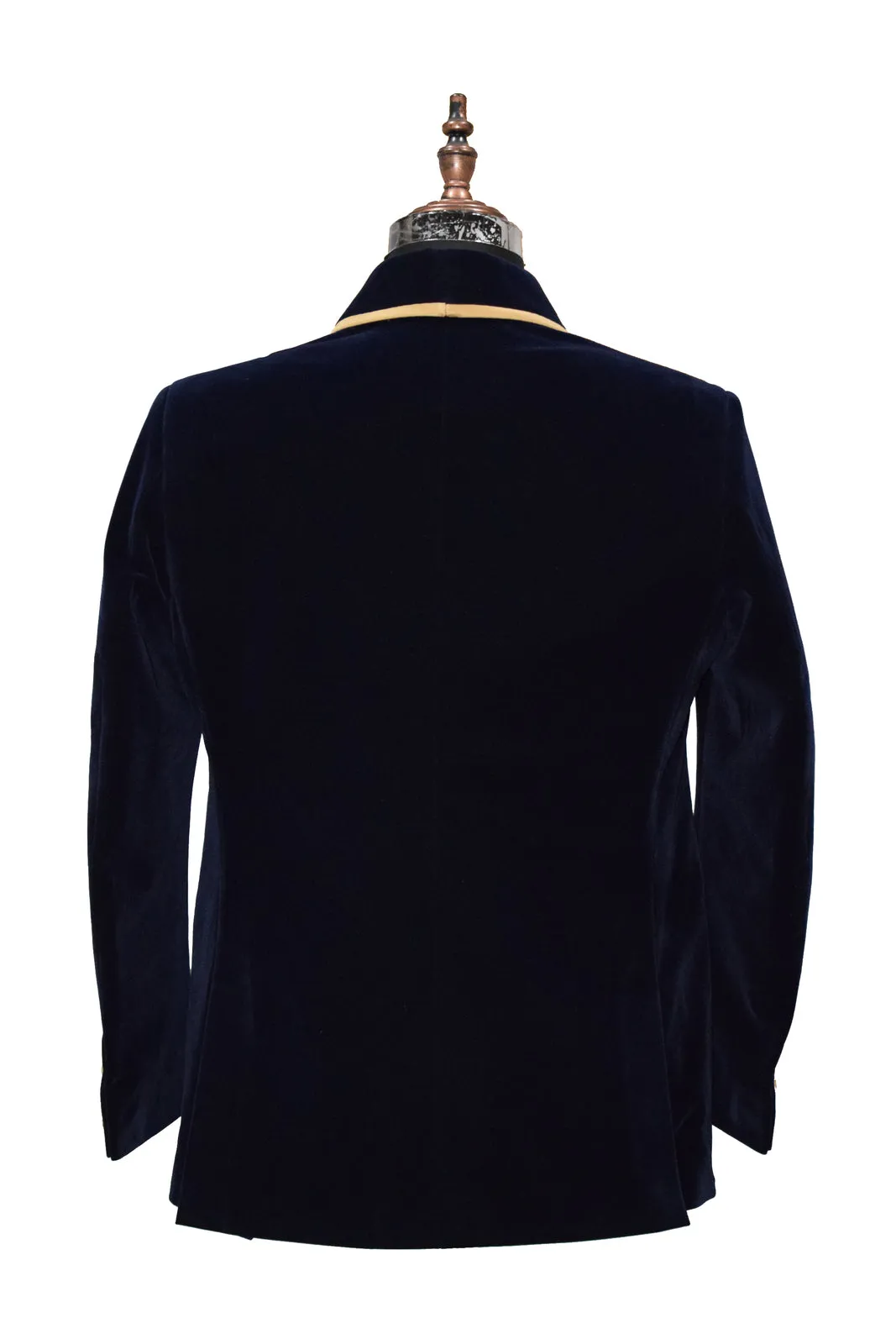 Men's Navy Blue Smoking Jackets Luxury Stylish Designer Party Wear Blazer coat