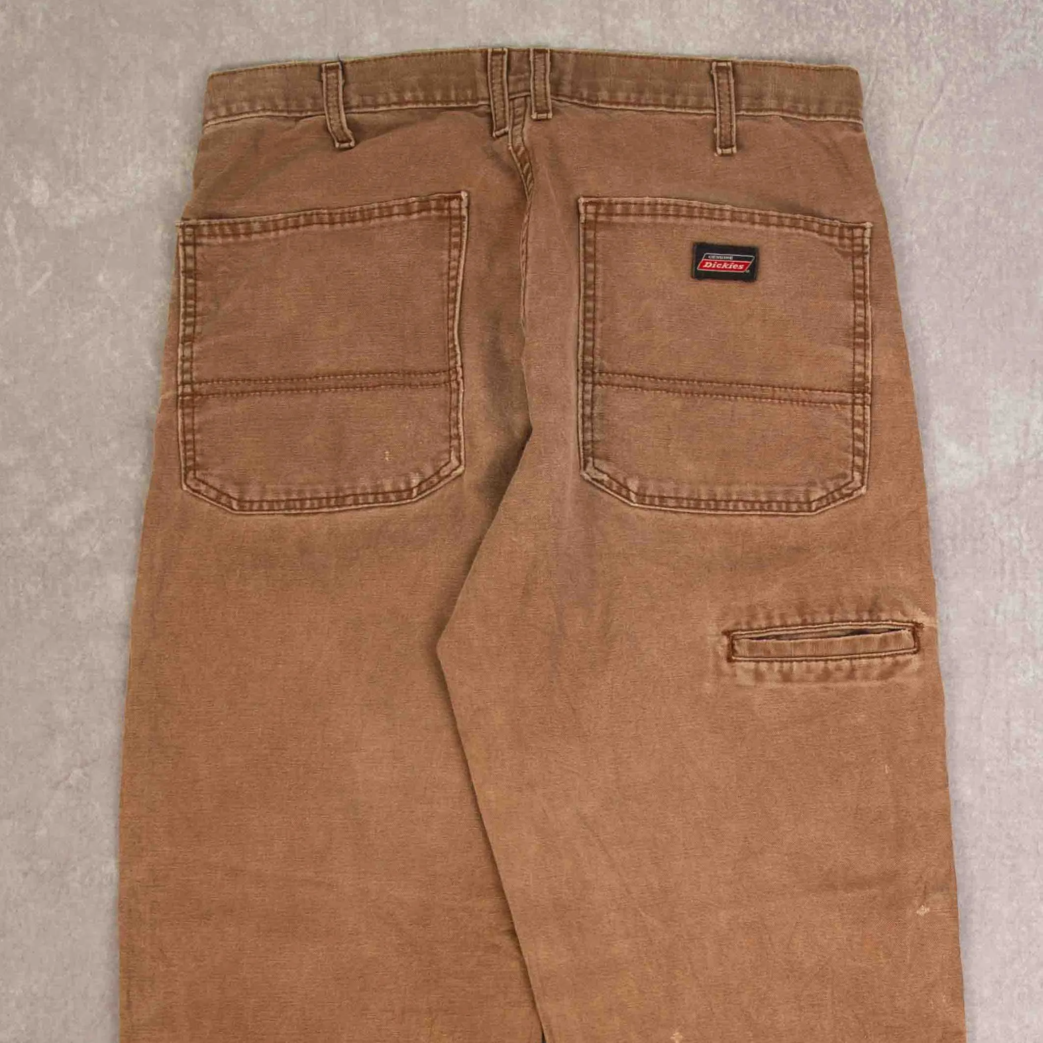 MEN'S VINTAGE DICKIES RELAXED FIT TROUSERS - W32 X L32