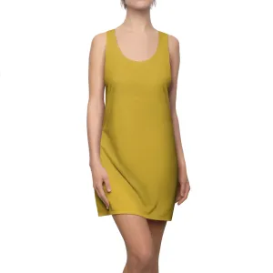 Metallic Gold Racerback Dress