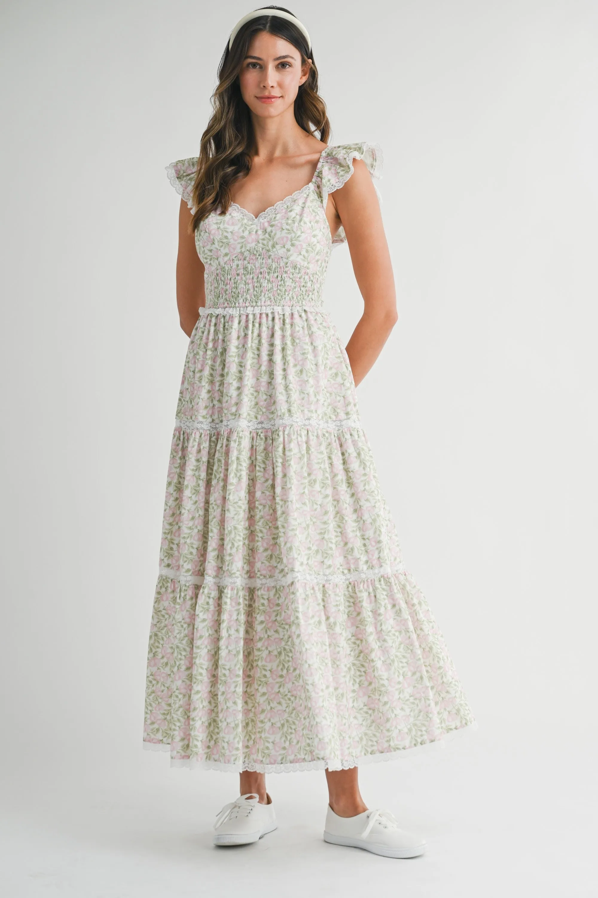 Mia Floral Maxi Dress