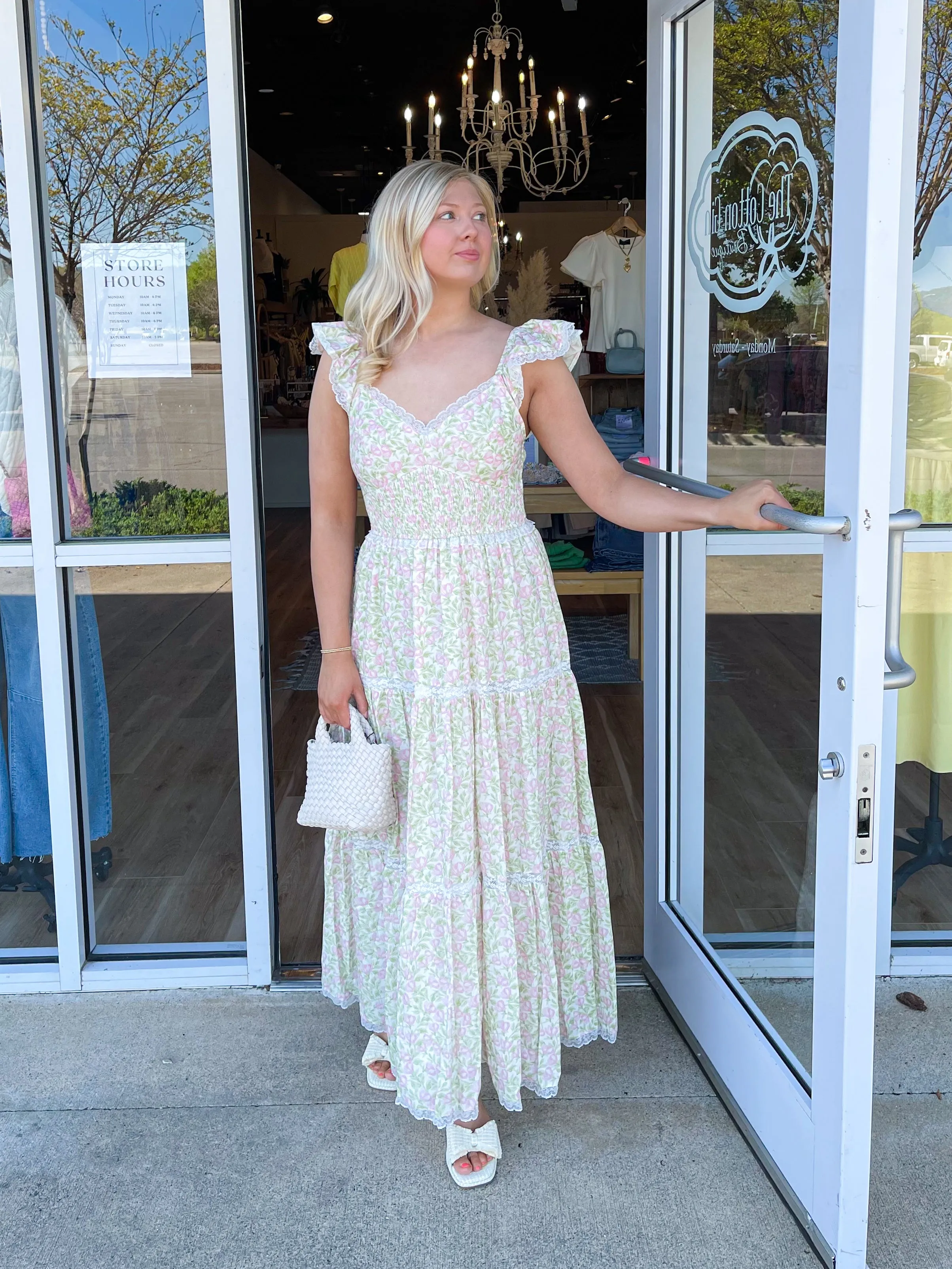 Mia Floral Maxi Dress