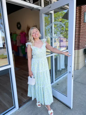 Mia Floral Maxi Dress