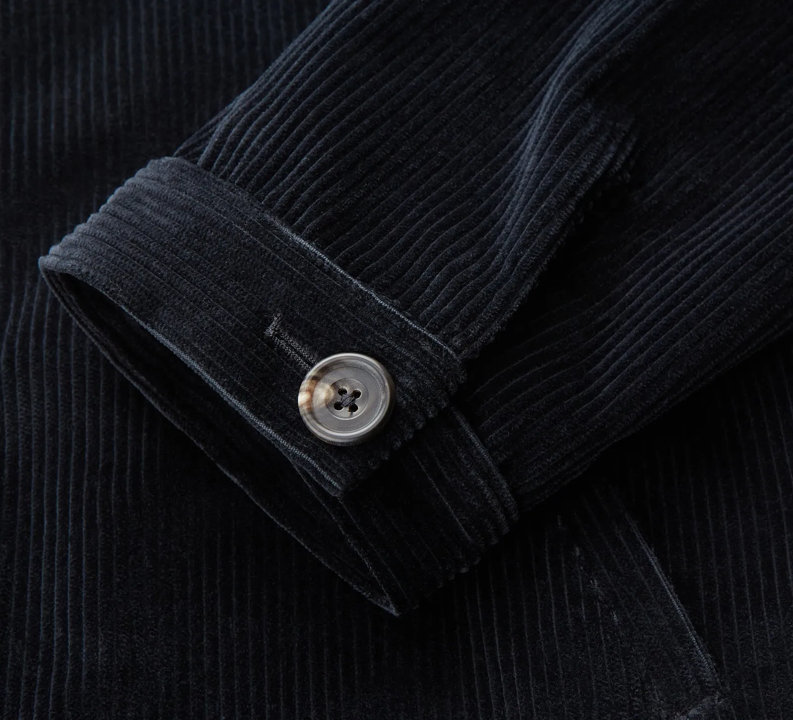 Navy Cord Albi Harrington Jacket
