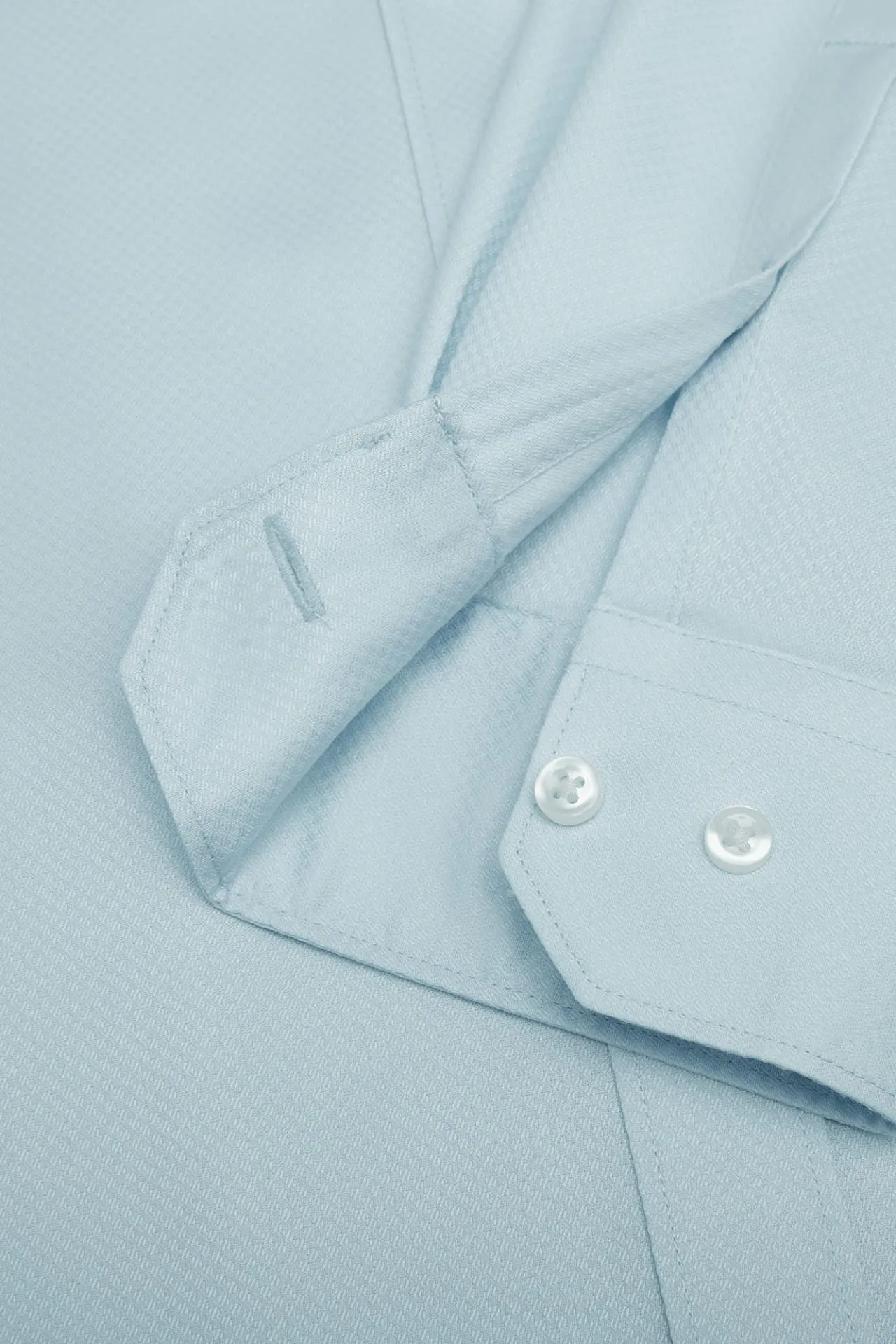 Non-Iron Cotton Stretch Smart Fit Texture Shirt