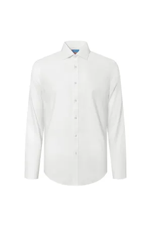 Non-Iron Cotton Stretch Smart Fit Texture Shirt