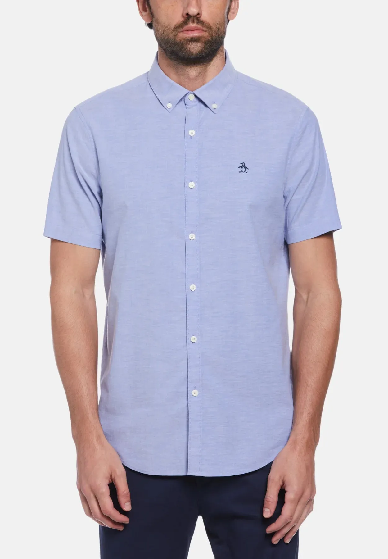 Original Penguin Short Sleeve Shirt | Amparo Blue