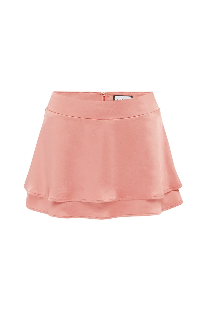 PAMMI MINI SKORT - ROUGE