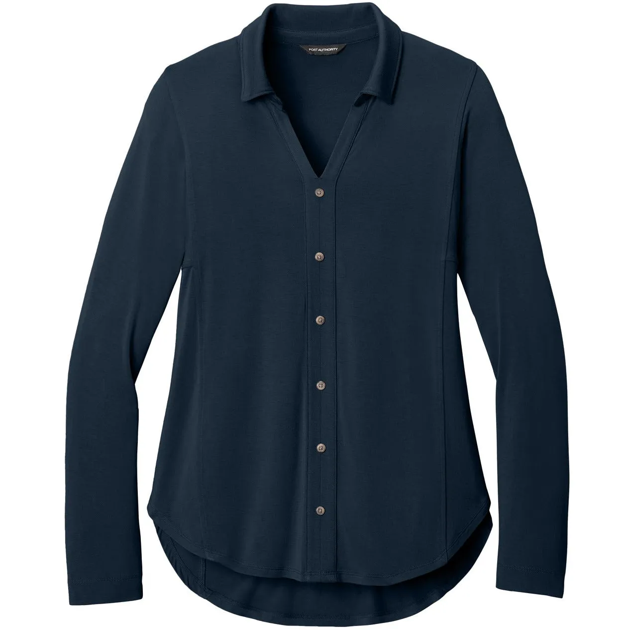 Port Authority® Women's Luxe Knit Button Tunic