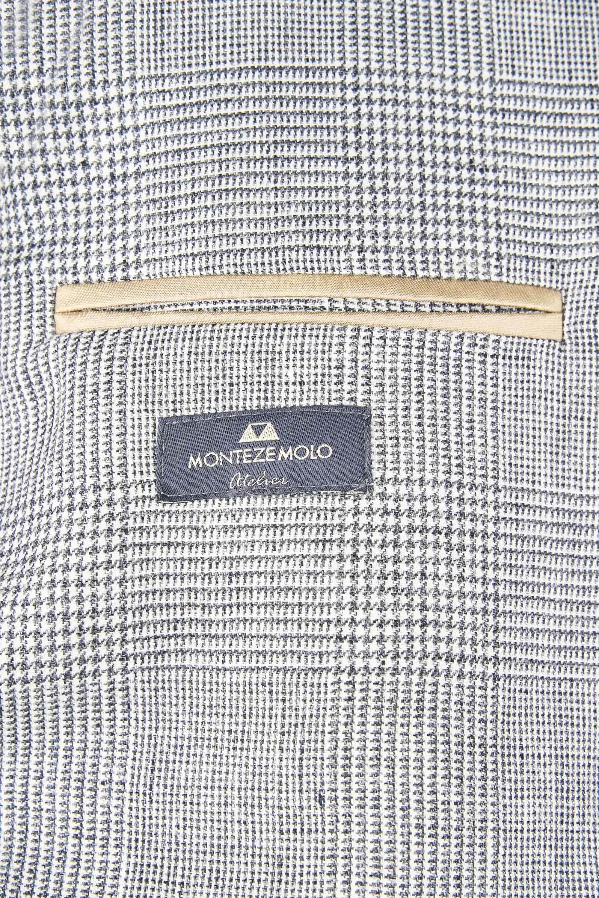 Pure Linen Prince-of-Wales Blazer