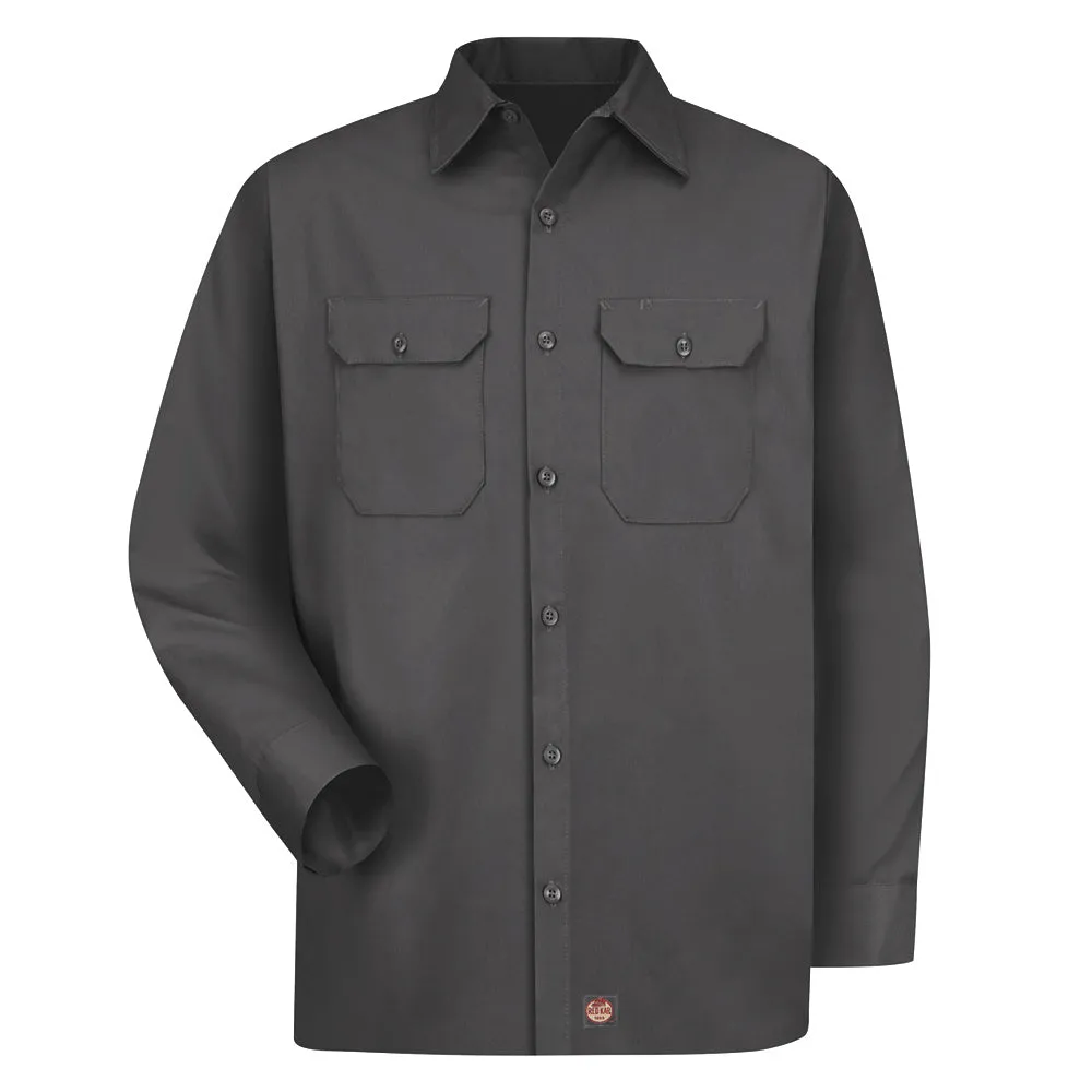 Red Kap Men's Utility Uniform Shirt ST52 - Charcoal