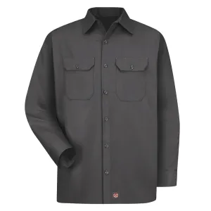 Red Kap Men's Utility Uniform Shirt ST52 - Charcoal