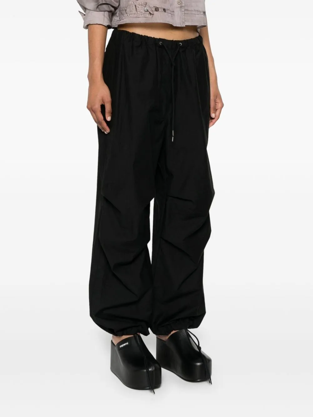 Relaxed fit trousers