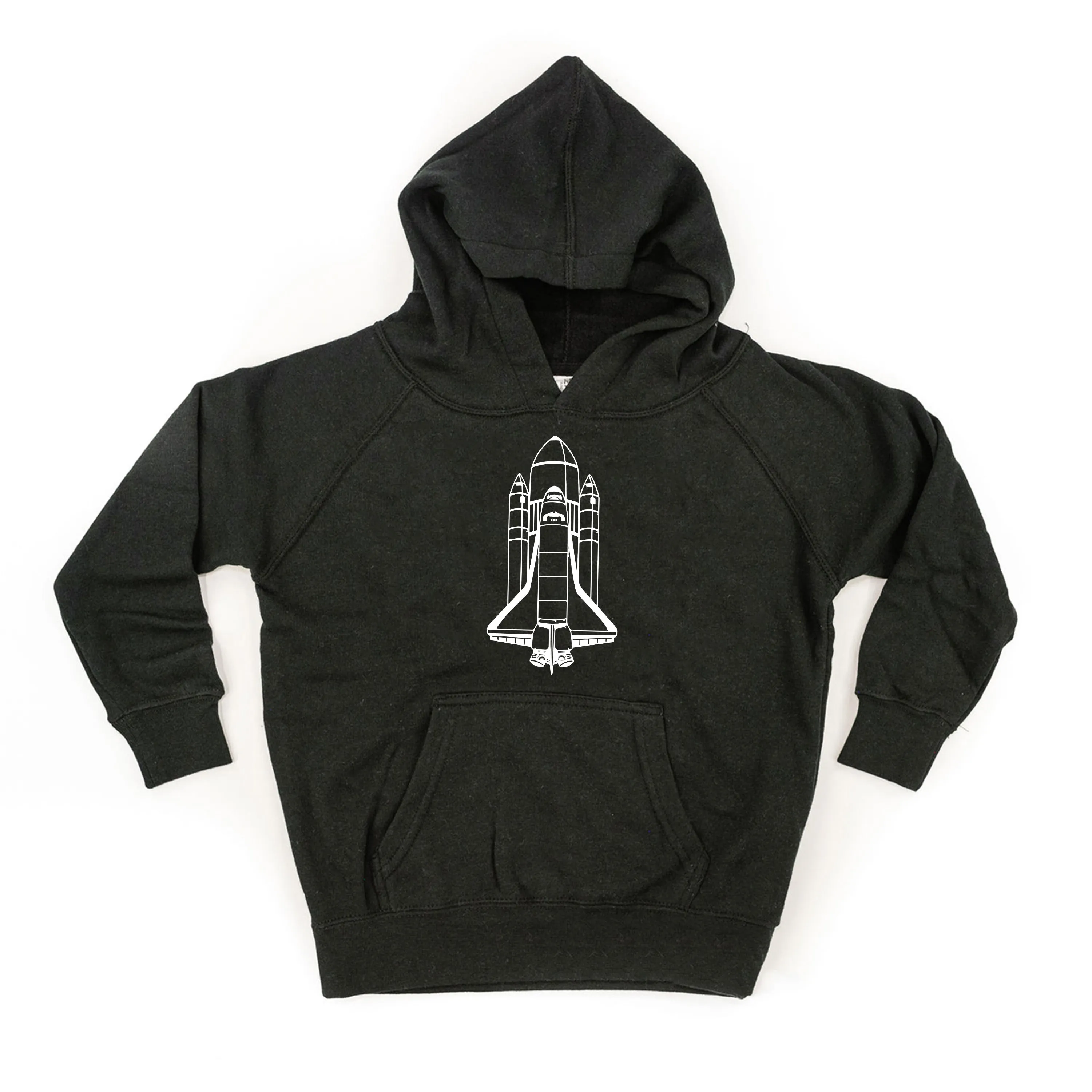 ROCKET SHIP - Minimalist Design - Child Hoodie