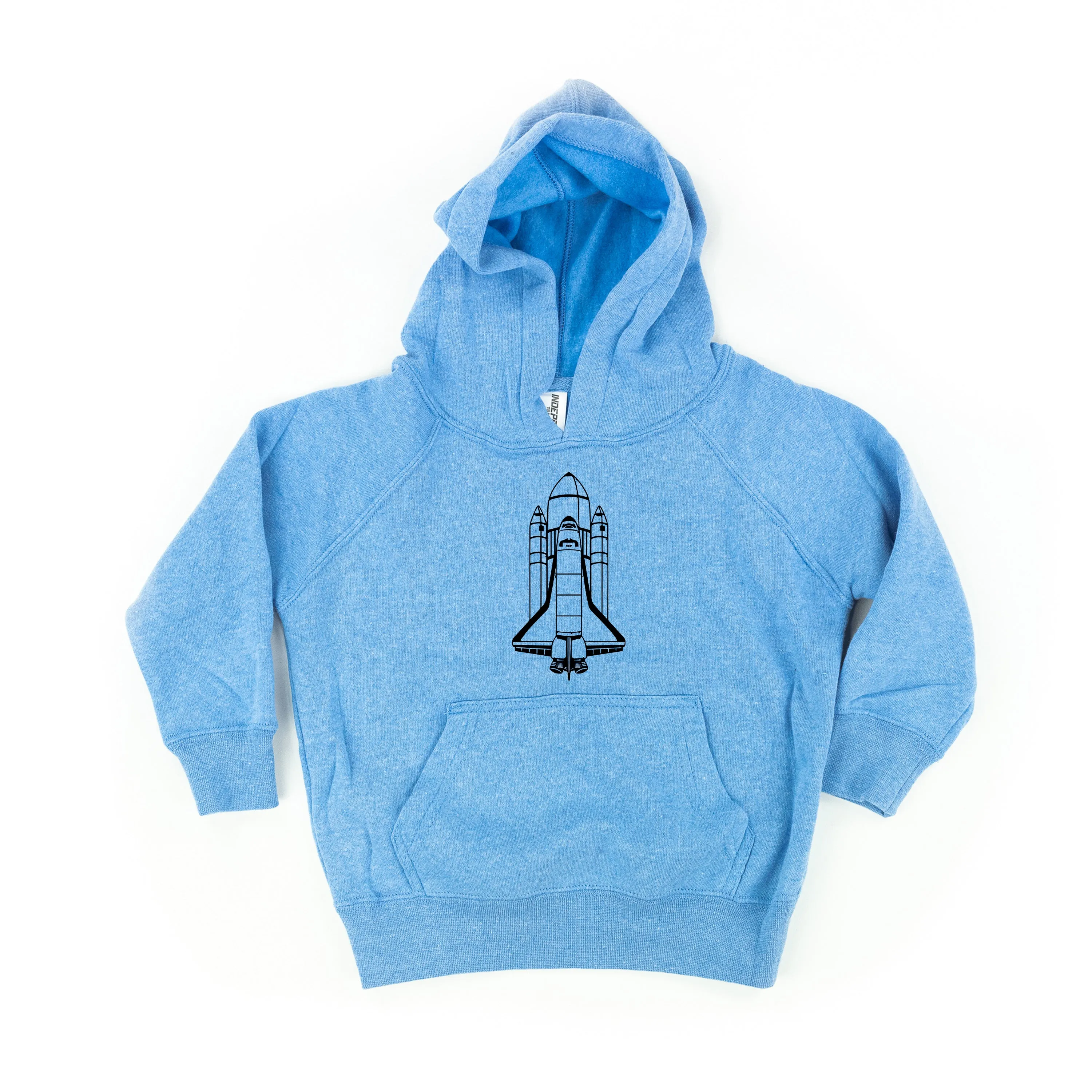 ROCKET SHIP - Minimalist Design - Child Hoodie