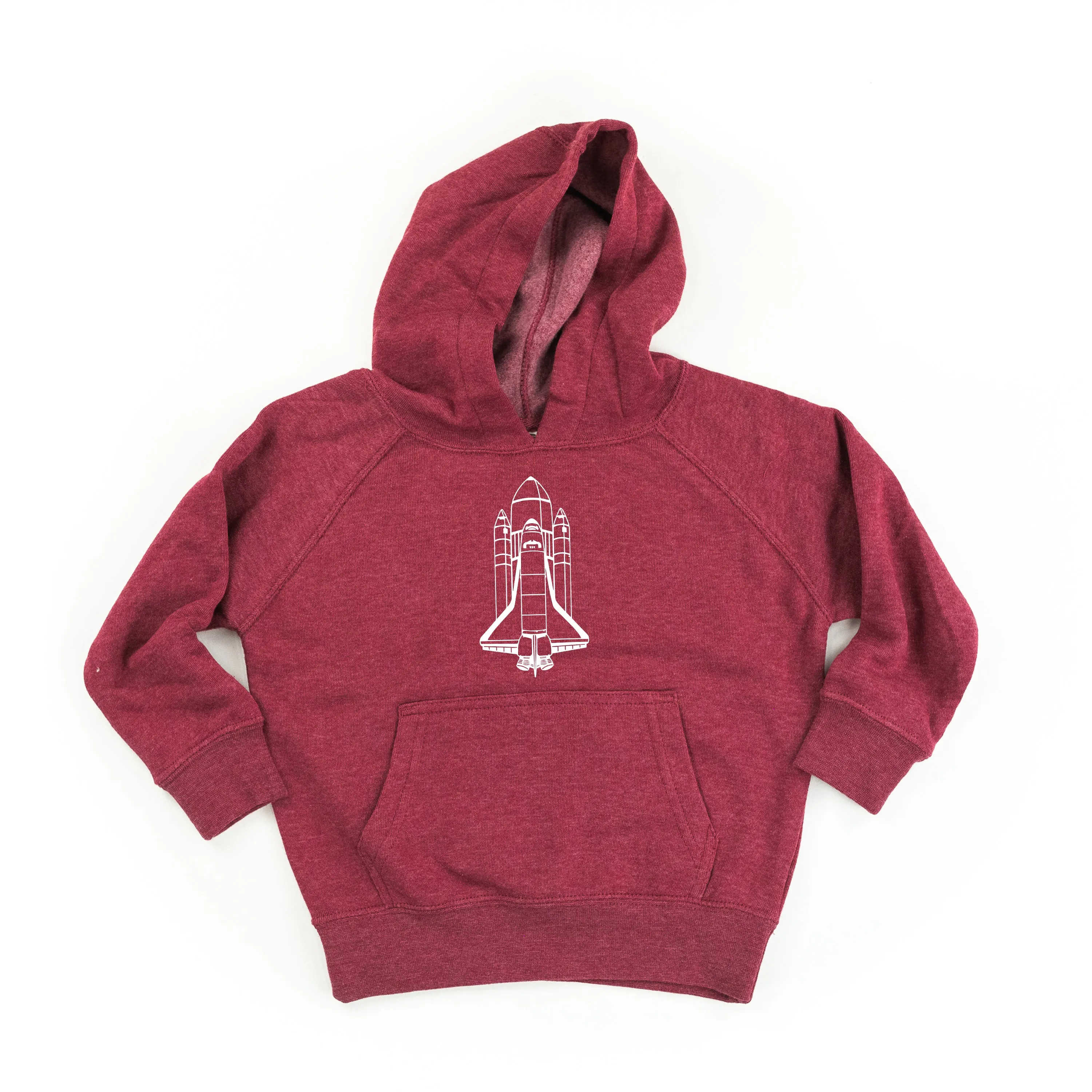 ROCKET SHIP - Minimalist Design - Child Hoodie