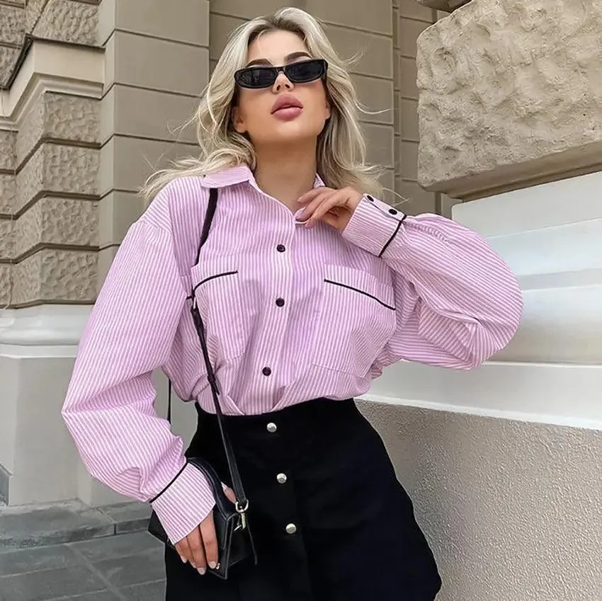 Striped Loose Shirt