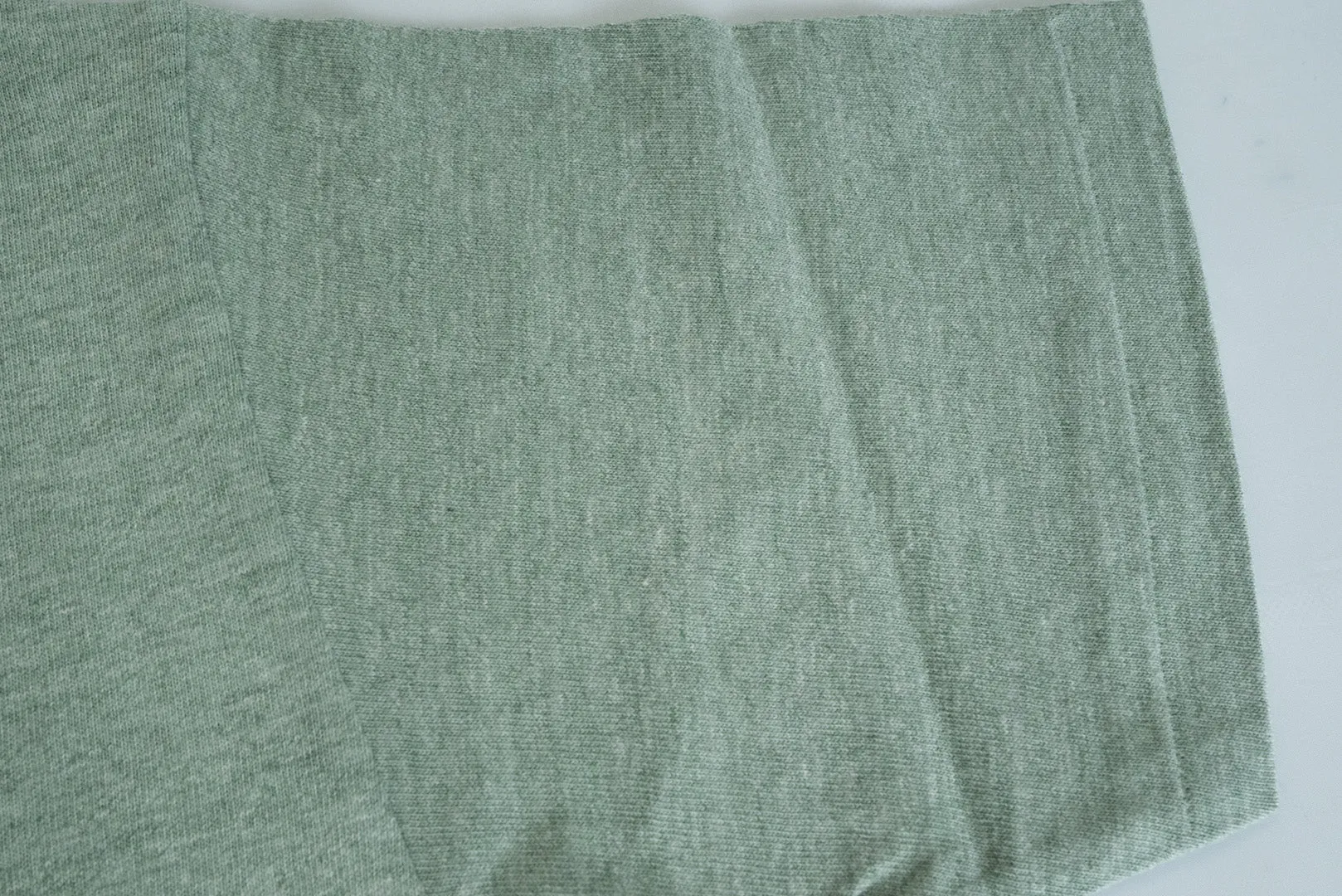 Warehouse 5.5oz Heather Athletic Loopwheeled Plain Tee (Green)