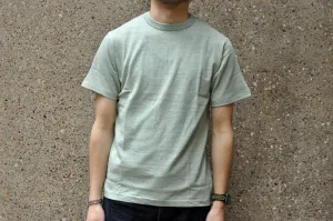 Warehouse 5.5oz Heather Athletic Loopwheeled Plain Tee (Green)