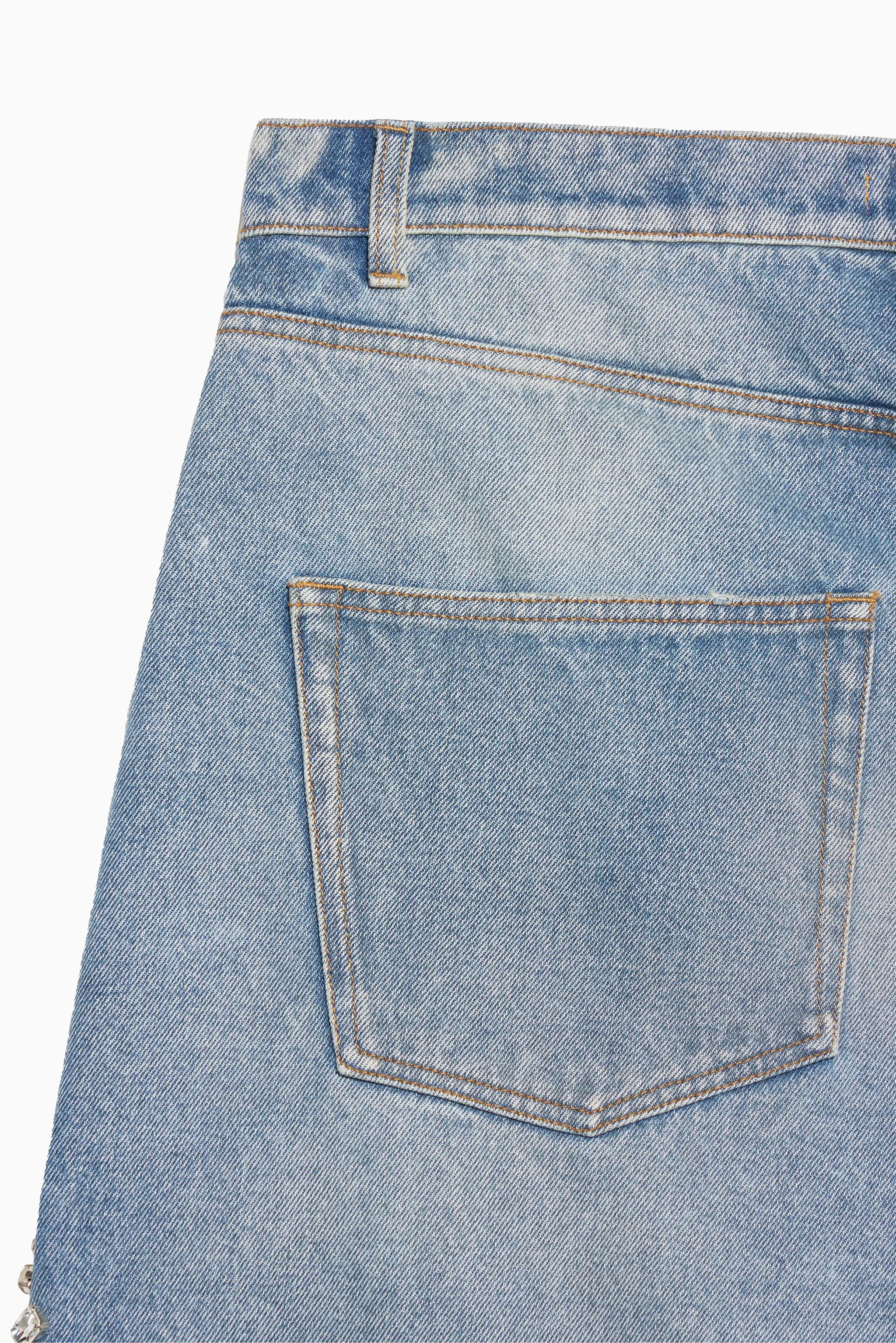 Woman's Y2k Embroidered Denim Jeans